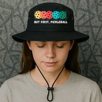 Just Dink It Funny Pickleball Pickle Ball Bucket Hat