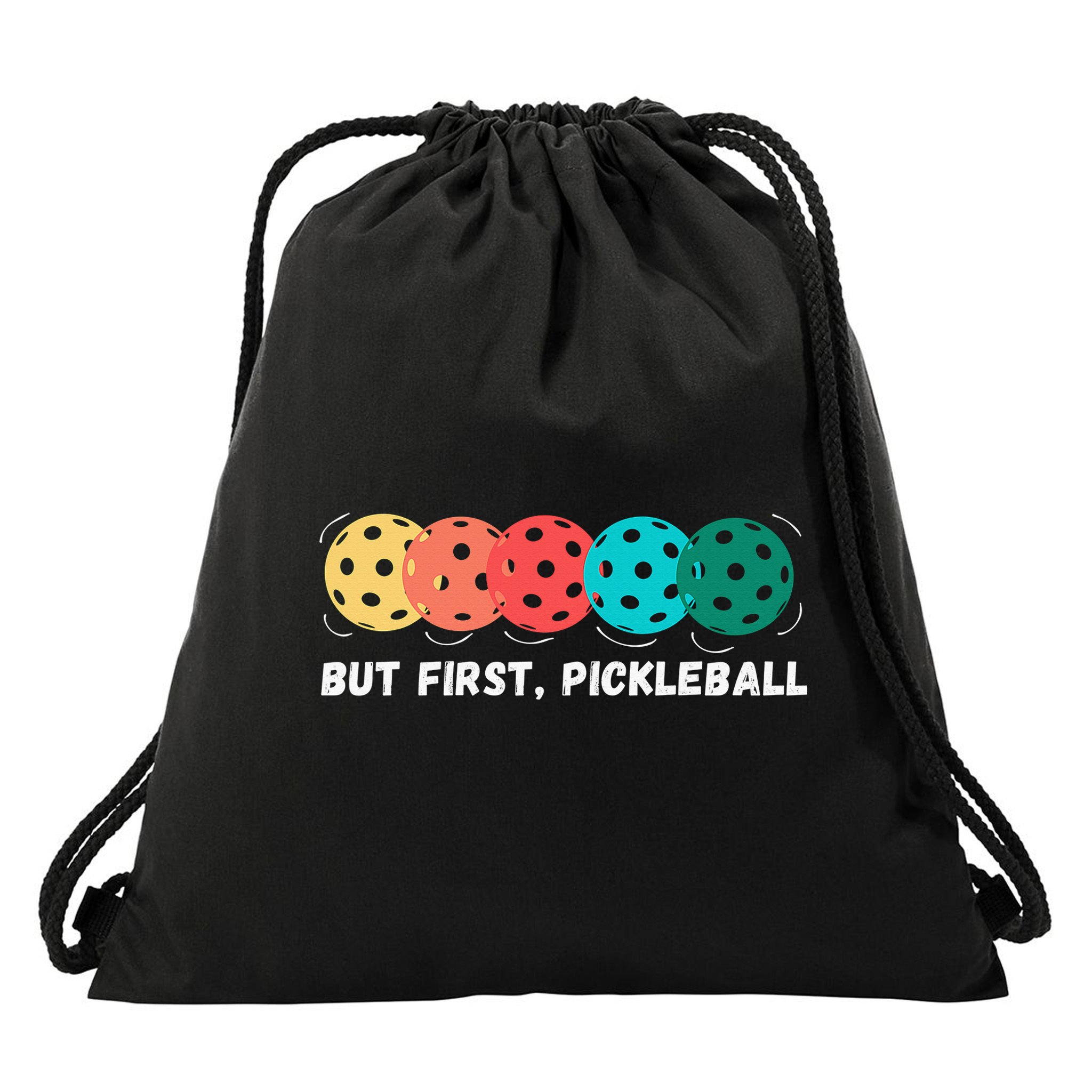 Just Dink It Funny Pickleball Pickle Ball Drawstring Bag