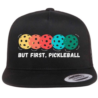 Just Dink It Funny Pickleball Pickle Ball Flatbill Hat
