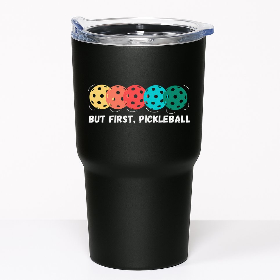 Just Dink It Funny Pickleball Pickle Ball Tumbler