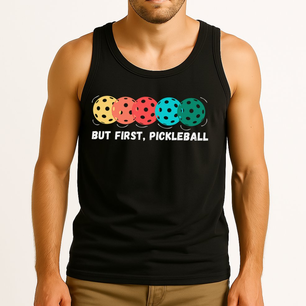 Just Dink It Funny Pickleball Pickle Ball Tank Top
