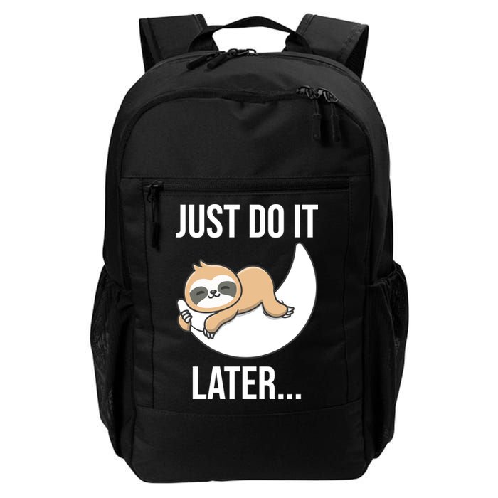 Just Do It Later Sloth Backpack