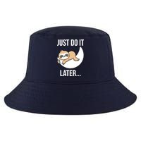 Just Do It Later Sloth Cool Comfort Performance Bucket Hat