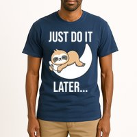Just Do It Later Sloth Tall T-Shirt