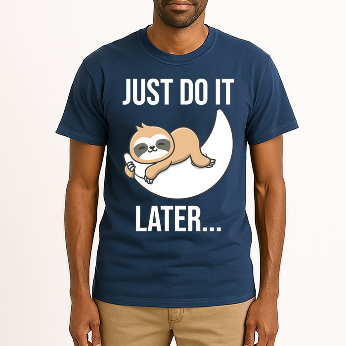 Just Do It Later Sloth Tall T-Shirt