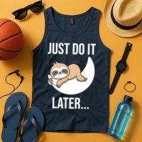 Just Do It Later Sloth Tank Top