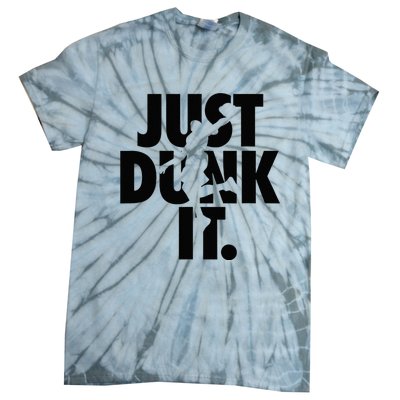 Just Dunk It Basketball Silhouette Tie-Dye T-Shirt