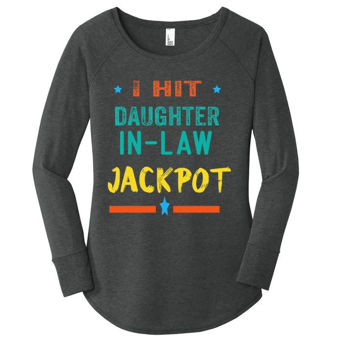 Jackpot Daughter In Law Funny Daughter In Law Women's Perfect Tri Tunic Long Sleeve Shirt