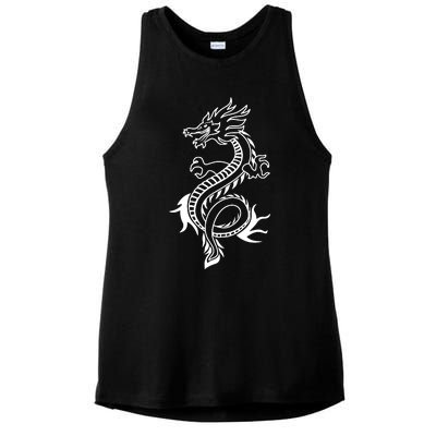 Japanese Dragon Ladies PosiCharge Tri-Blend Wicking Tank