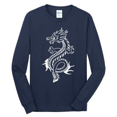 Japanese Dragon Tall Long Sleeve T-Shirt