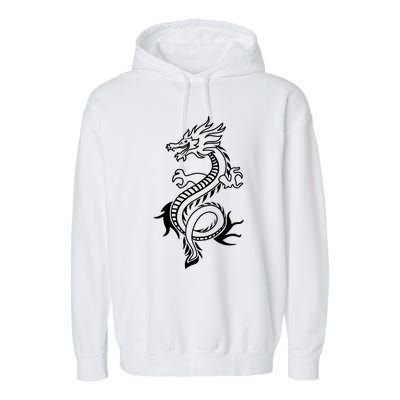 Japanese Dragon Garment-Dyed Fleece Hoodie