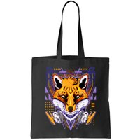 Japanese Digital Kitune Fox With Headphone Bag