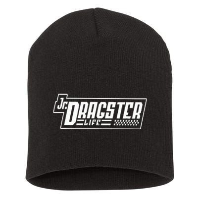 Jr Dragster Life Racing Logo Short Acrylic Beanie