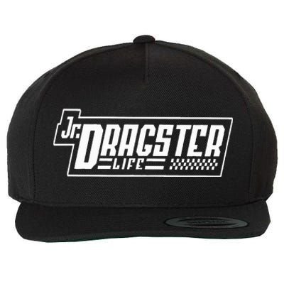 Jr Dragster Life Racing Logo Wool Snapback Cap