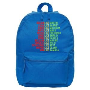 Juneteenth Dream Like Leaders Black Great Gift 16 in Basic Backpack