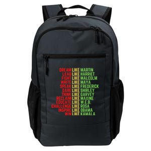 Juneteenth Dream Like Leaders Black Great Gift Daily Commute Backpack