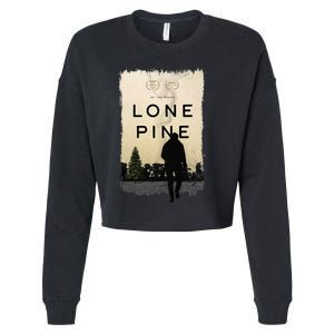 Jury Duty Lone Pine Poster Cropped Pullover Crew