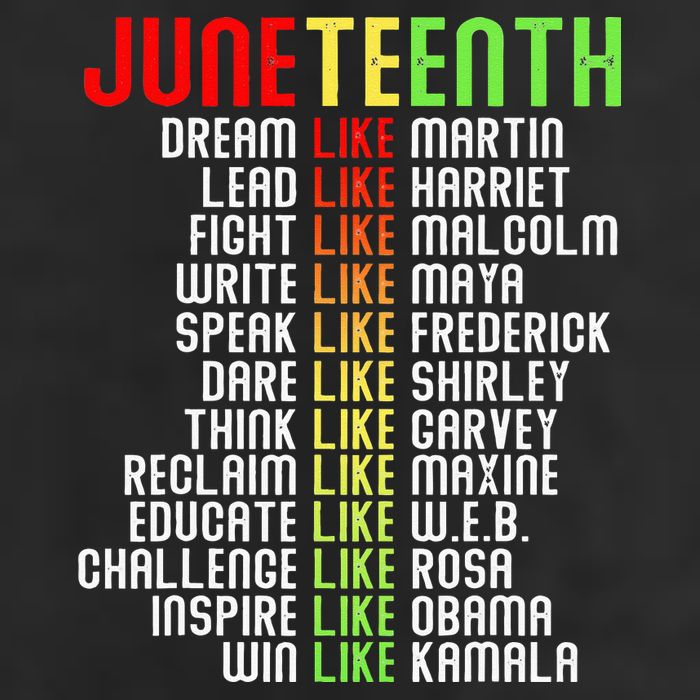 Juneteenth Dream Like Leaders Black 11oz C Handle Ceramic Mug
