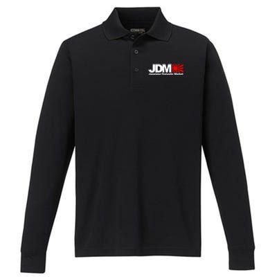 Japanese Domestic Market Jdm (3) Performance Long Sleeve Polo