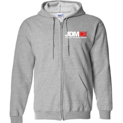 Japanese Domestic Market Jdm (3) Full Zip Hoodie