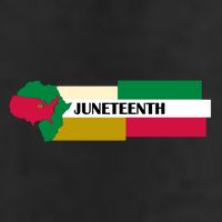 Juneteenth Day Map 7 Panel Mesh Trucker Snapback Hat