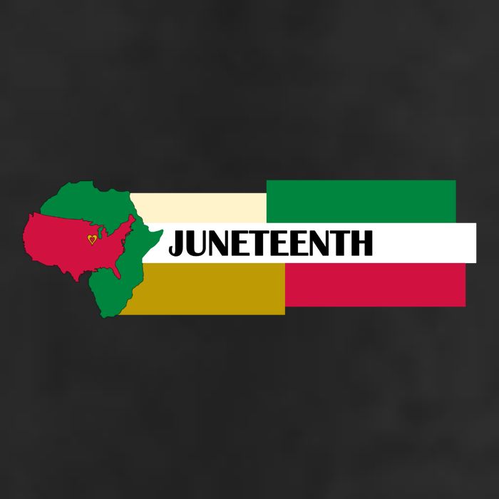 Juneteenth Day Map 7 Panel Mesh Trucker Snapback Hat