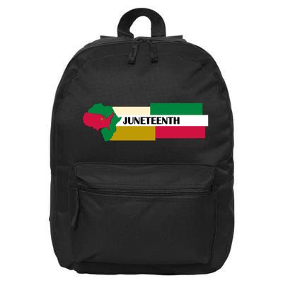 Juneteenth Day Map 16 in Basic Backpack