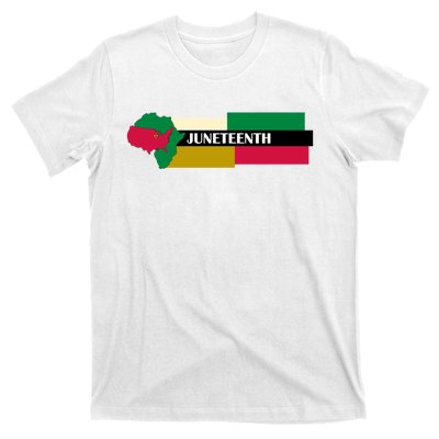 Juneteenth Day Map T-Shirt