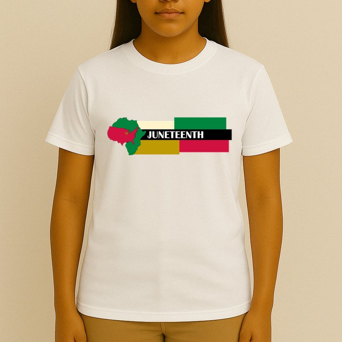 Juneteenth Day Map T-Shirt