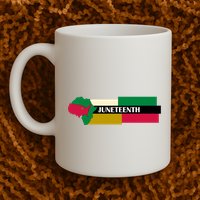 Juneteenth Day Map Mug