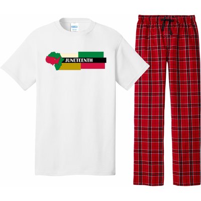 Juneteenth Day Map Pajama Set