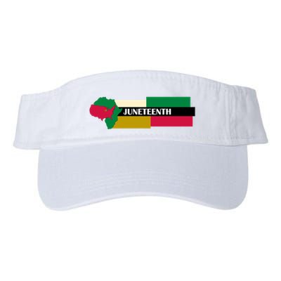 Juneteenth Day Map Visor