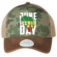 Juneteenth Day Map Legacy Tie Dye Trucker Hat