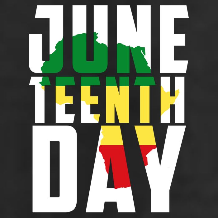 Juneteenth Day Map 7 Panel Mesh Trucker Snapback Hat