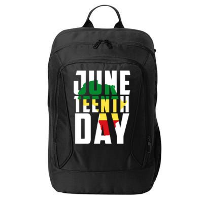 Juneteenth Day Map City Backpack