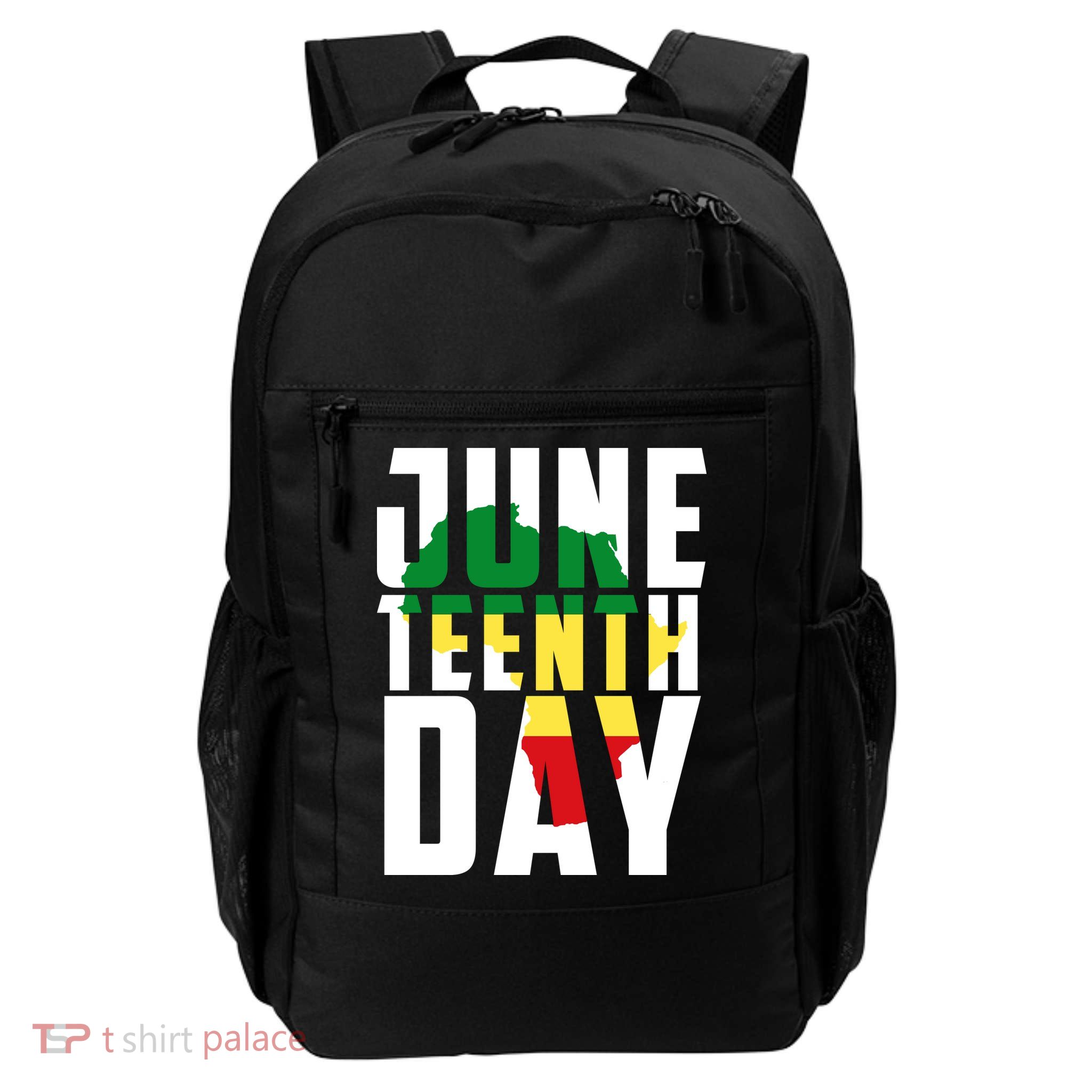 Juneteenth Day Map Daily Commute Backpack