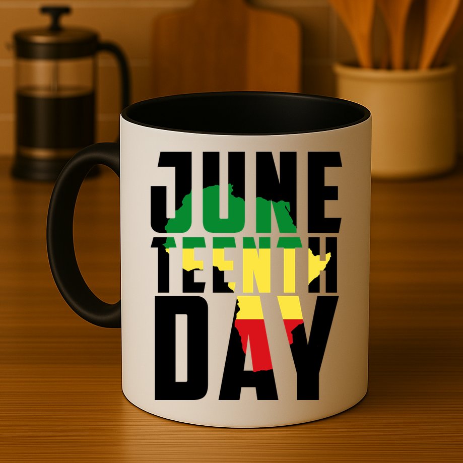 Juneteenth Day Map Mug