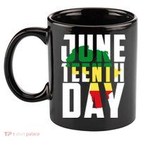 Juneteenth Day Map 11oz C Handle Ceramic Mug
