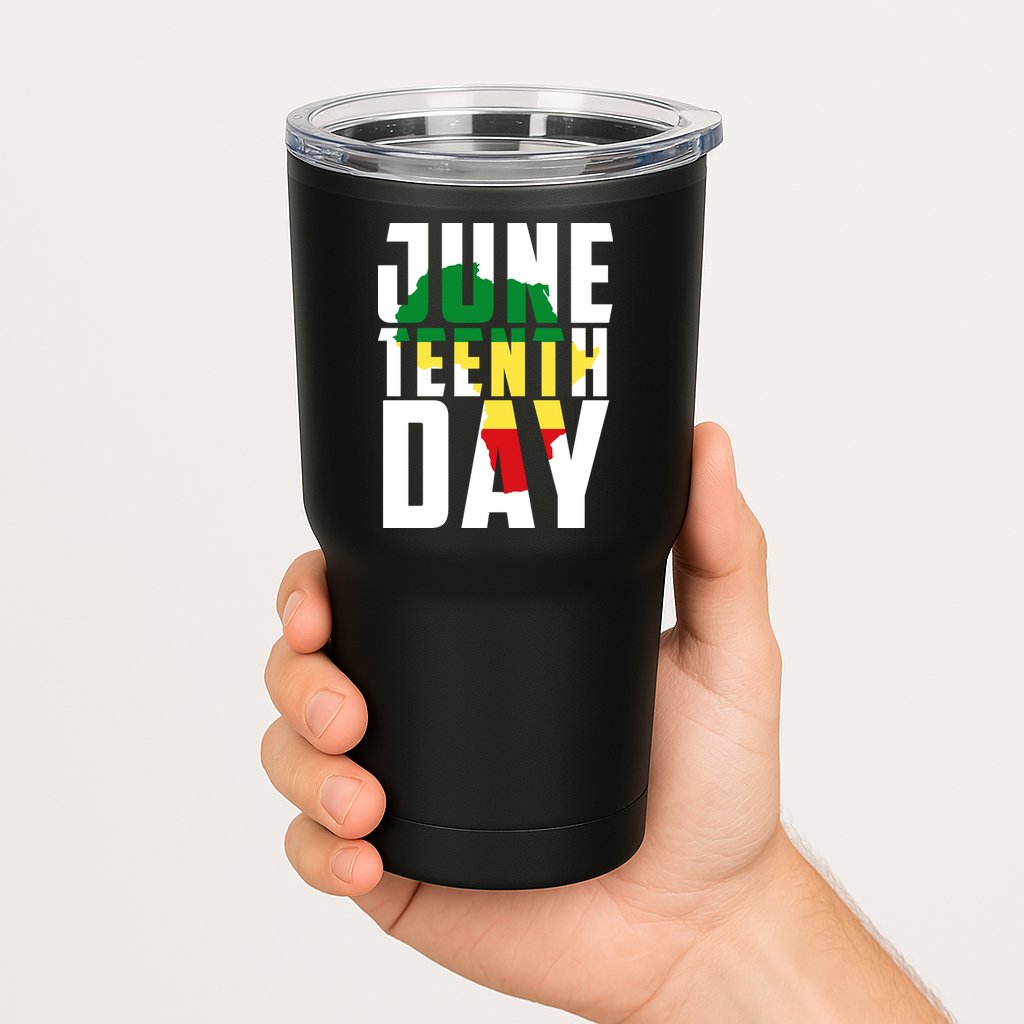 Juneteenth Day Map Tumbler
