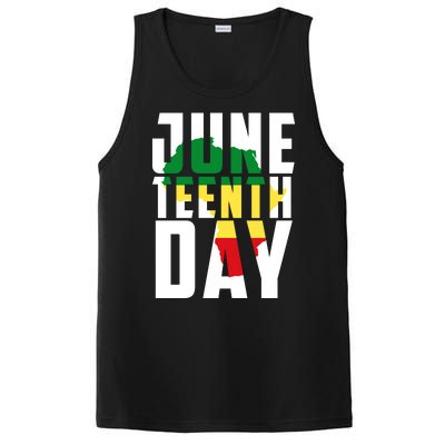 Juneteenth Day Map PosiCharge Competitor Tank