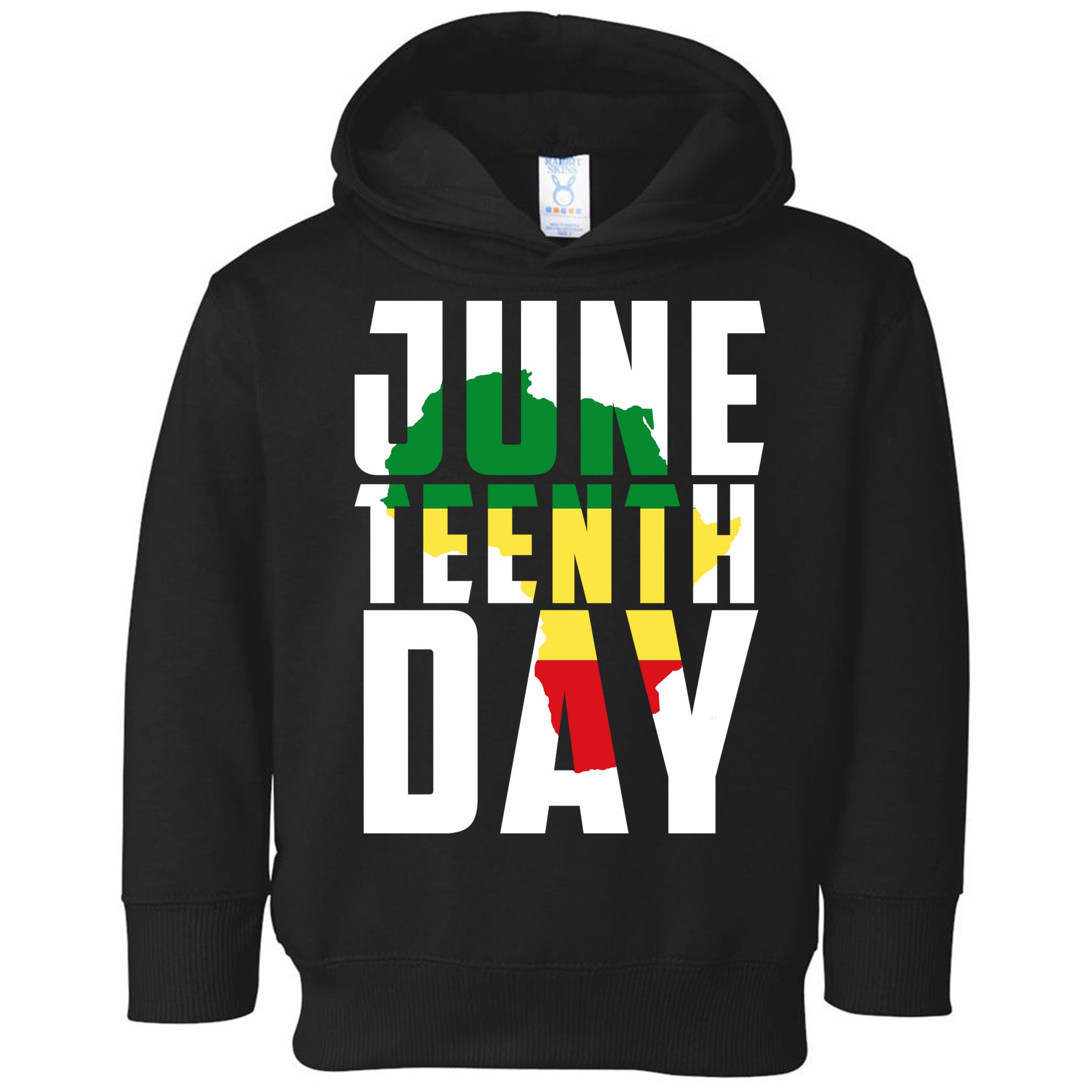Juneteenth Day Map Toddler Hoodie