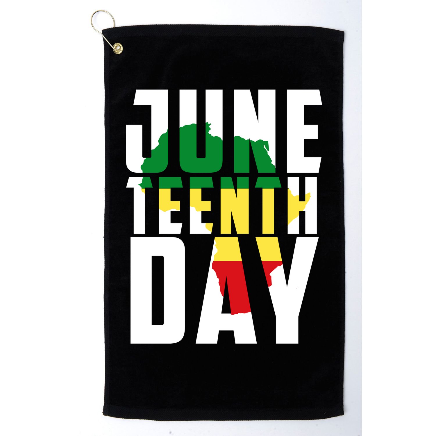 Juneteenth Day Map Golf Towel