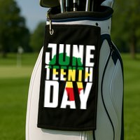 Juneteenth Day Map Golf Towel