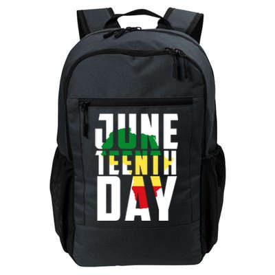 Juneteenth Day Map Daily Commute Backpack