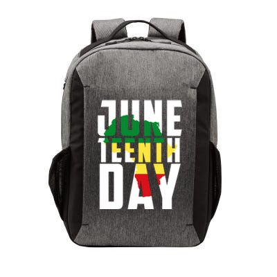 Juneteenth Day Map Vector Backpack