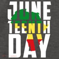 Juneteenth Day Map Vector Backpack