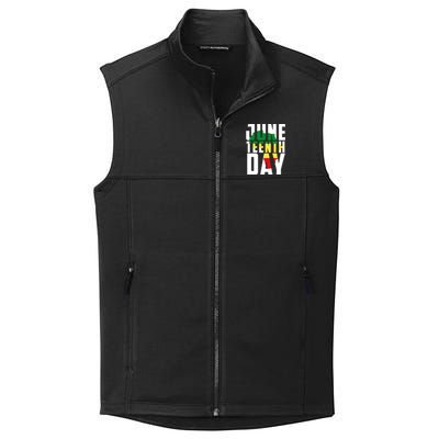 Juneteenth Day Map Collective Smooth Fleece Vest