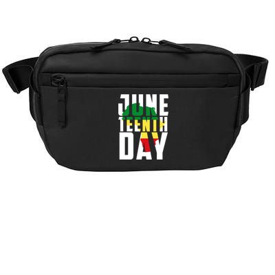 Juneteenth Day Map Crossbody Pack