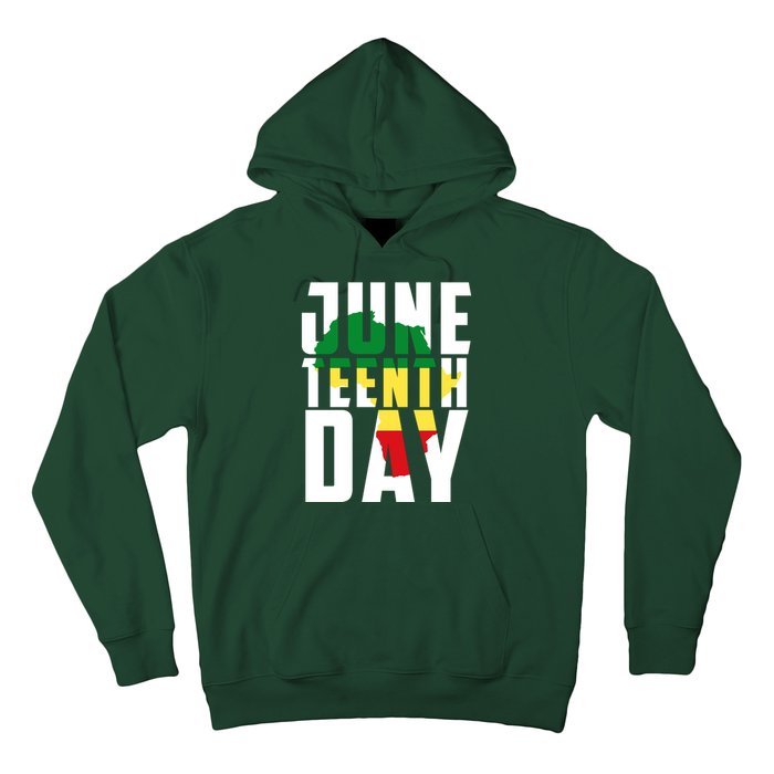 Juneteenth Day Map Hoodie