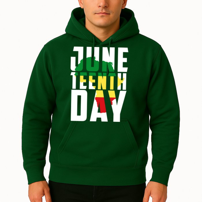 Juneteenth Day Map Hoodie